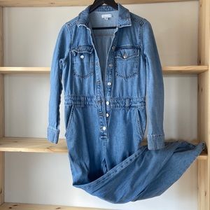 Topshop Jean Jumpsuit